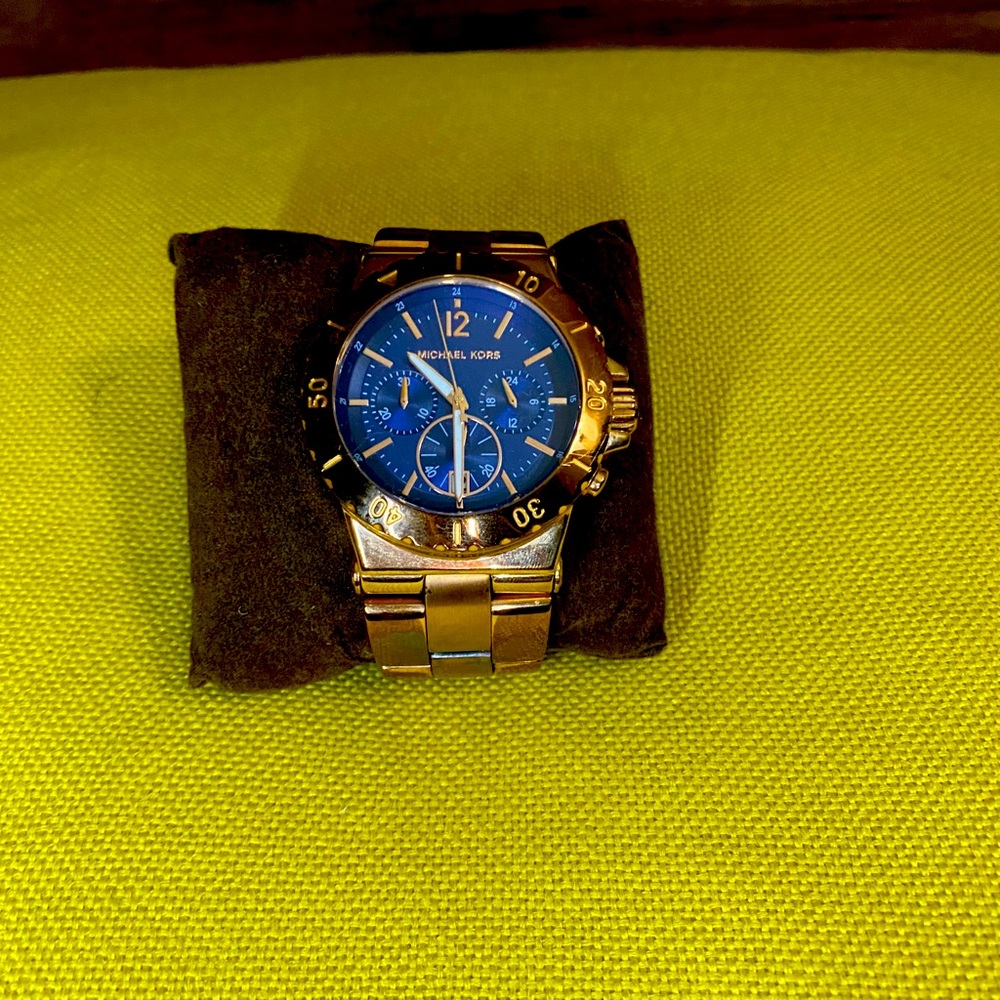 Rose gold Michael Kors watch